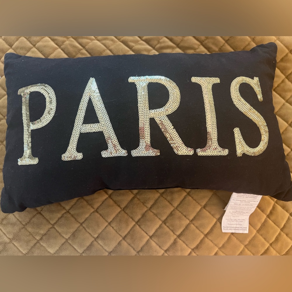✨✨Glamorous Paris Pillow✨ ✨